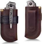 SOGCASE Leather Knife Sheath Belt S