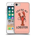 Head Case Designs Officially Licensed Friends TV Show Lobster Iconic Soft Gel Case Compatible With Apple iPhone 7/8 / SE 2020 & 2022