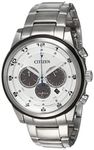 Citizen Eco-Drive Analog White Dial Men's Watch-CA4034-50A