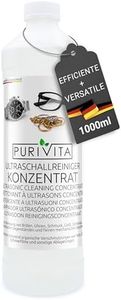 PURIVITA - Concentrato per pulizia ultrasuoni - Ultrasonic Cleaner - pulisce occhiali, gioielli, protesi dentali, ecc. - per dispositivi ad ultrasuoni e bagni ad ultrasuoni - 1000 ml