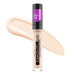 Catrice Liquid Camouflage High Coverage Concealer, Concealer Pen, Lasts 12 Hours, No.001 Fair Ivory, Nude, for Combination Skin, for Blemished Skin, Long Lasting, Vegan, Oil-Free, Waterproof (5ml)