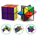 Euclidean Cube Star Cube 2 in 1 Yoshimoto Cube for Kids and Adults, Toy Gifts for Boys and Girls Ages 8-12