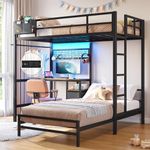 DICTAC Bunk Bed Twin Over Twin Size