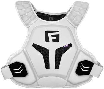 G-Form GFX800 Lacrosse Shoulder Liner - Comfortable & Flexible Shoulder, Back & Chest Guards - Lacrosse Shoulder Liner Pads for Protection - Lightweight Shoulder Liner Guard - White, Adult Medium