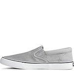 Sperry mens Striper II Slip On Sneaker, Plaid, 10 US