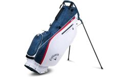 Callaway Golf Hyper Lite Zero Ultra Lightweight Stand Bag, Navy White Red