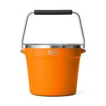 YETI Rambler Beverage Bucket, Double-Wall Vacuum Insulated Ice Bucket with Lid, King Crab