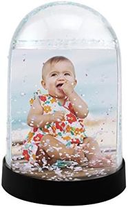 Neil Enterprises Inc. 2.5" x 3.5" Vertical Photo Snow Globes - Holds 2 Photos - Case of 24