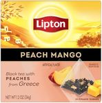 Lipton Black Tea Peach Mango, Pyram