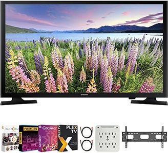 SAMSUNG UN40N5200A 40 inch Class N5200 Smart Full HD TV Bundle with Premiere Movies Streaming + 37-100 Inch TV Wall Mount + 6-Outlet Surge Adapter + 2X 6FT HDMI 2.0 Cable