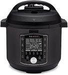 Instant Pot Pro 10-in-1 Electric Multi Functional Cooker - Pressure Cooker, Slow Cooker, Rice Cooker, Steamer, Sauté, Steriliser, Yogurt Maker, Sous Vide - Black Stainless Steel, 1200 W, 5.7L