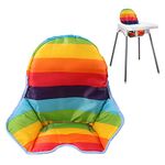 High Chair Cushion for IKEA Antilop Highchair, Baby High Chair Seat Cover Liner Mat Pad Cushion for IKEA Antilop High Chair Water Resistant