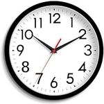 DAXSMY Wall Clock, Analog Clock 10 