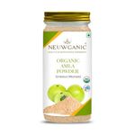 Neuwganic - Organic Amla Powder - India Organic and Usda Organic Certified - Indian Gooseberry - Amla Powder for Hair, Eating and Drinking - 190 Gm Pack of 1