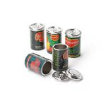 Odoria 1/12 Scale Miniature Food Cans 5Pcs Dollhouse Accessories