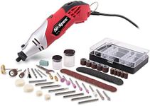 Hi-Spec Rotary Tool Kit Set 170W 1.4A with 121 Piece Dremel Compatible Bit Accessories. Drill, Cut, Trim, Grind & Sand in DIY Repairs, Hobbies & Craftwork