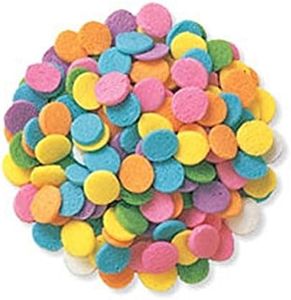 Oasis Supply Edible Confetti Sprinkles Cake Cookie Cupcake Quins Pastel Sequin (8 Ounces)