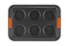 LE CREUSET Bakeware 6 Cup Tart Tray