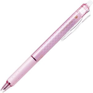 Pilot Frixion Design Series Retractable Erasable Gel Pen, 0.5 mm, Pink barrel, black ink