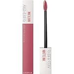 Maybelline New York Liquid Lipstick, Long Lasting Pink Lip Color, Transfer-Proof, Up To 16 Hours Wear, Super Stay Matte Ink, 5 ml, Shade: Lover