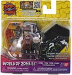 World of Zombies 44271 Bandai U.S.Z. Cowboy & Mystery 2.5 Inch Figures (2-Pack), Multicolour