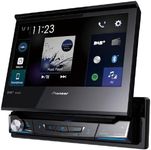 Pioneer AVH-Z7200DAB 1-DIN Multimedia Player, Fold-Out 7-Inch ClearType Touch Screen, Smartphone Connection, Apple Car Play, Android Car, USB, Bluetooth, 13-Band Graphics Equaliser