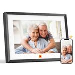 KODAK Digital Photo Frame 10.1 Inch, WiFi Digital Picture Frame, HD IPS Touch Screen Display, 32GB Storage Smart Cloud Frame, Auto Rotate, Easy to Share Photos/Videos with Friends/Family via Phone App