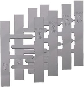 JEONZ 4Pcs Switch Box Support, Electrical Box Mounting Straps, Accessories for Use with Boxes with Plaster Ears