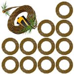 12 Pcs 0.080'' DWO1DT801 Replacement String Timmer Lines Compatible with DEWALT Weed Eater, Square Twisted Weed Eater String, 14Ft Per Roll Heavy Duty Trimmer String, 12 Rolls, Total Length 168 Ft.