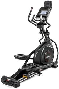 Sole SE25E Steel Elliptical Cross Trainer, Adult (Black)