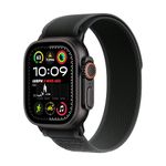 Apple Watch Ultra 2 GPS + Cellular 49mm Smartwatch, Sports Watch with Black Rugged Titanium Case with Black Trail Loop - S/M. Fitness Tracker, Precision GPS, Extra-Long Battery Life, Carbon Neutral