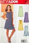 Simplicity New Look Sewing Pattern 6263: Misses' A-Line Dress, Size A (8-10-12-14-16-18), Paper, White