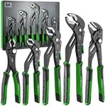 SK 5-Piece Pliers Set, 8" Adjustabl