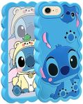 FINDWORLD Cases for iPhone 5S 5C 5 Case, Cute Cartoon Unique Soft Silicone Animal Rubber Character Shockproof Anti-Bump Protector Boys Kids Girls Gifts Cover Skin for iPhone 5S/5/5C/S