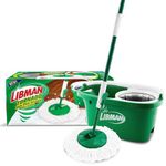 Libman Tornado Spin Mop System | Mop and Bucket with Wringer Set | Spin Mop | Floor Mop | Libman Mop | Mops for Floor Cleaning | Hardwood Floor Mop | 1 Mop Head Included