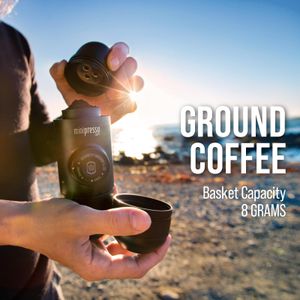 WACACO Minipresso GR Portable Espresso Maker – Compact Manual Coffee