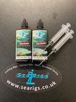 searigs Pike & Catfish Natural Fishing Bait Oil With Added Fish Blood 2 x 125ml Bottles