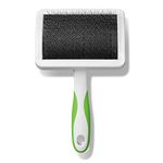 Andis Large Firm Slicker Brush for Dogs, Simple and Soft-Grip Handle, Helps to Remove Tangles and Ma