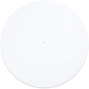 Vinyls White Felt Turntable Slipmat Dj Soft Sliding Pad DJ Vinyl Record Player Disc Turntable Felt mat Anti Static Record Players Pad