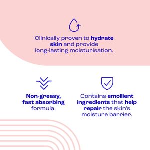 E45 Daily Hydrating Cream 400ml – Non-Greasy, Perfume-Free Moisturiser for All Skin Types