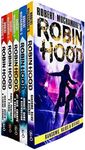 Robert Muchamore Robin Hood Series 5 Books Collection Set (Hacking Heists & Flaming Arrows, Piracy Paintballs & Zebras, Jet Skis Swamps & Smugglers, Drones Dams & Destruction, Ransoms Raids & Revenge)