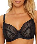 Freya Women's Starlight Underwire Side Support Bra, Black, 32GG