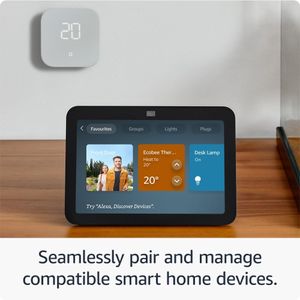 Echo Show 8 HD Smart Touchscreen Display with Alexa, Charcoal – 3rd Gen