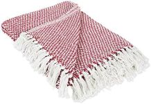 DII 100% Cotton Basket Weave Throw 