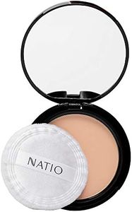 Natio Australia Pressed Powder Light 15g - Powder Fountation, Pressed Makeup Setting Powder Compact - Made in Australia