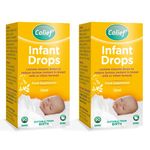 2 X 15ml - Colief Infant Drops | Lactase Enzyme Drops | Natural Colic Relief for Babies | Reduces Bloating, Wind and Crying.