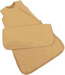 GUNAMUNA Unisex Baby Wearable Blanket, Sleep Sack Sleeping Bag for Infants Toddlers, Easy Changing Diaper Zipper, 2.6 TOG, Honey, 18-24 Months