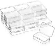 SATINIOR 24 Packs Small Clear Plast