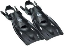 TUSA Snorkel Fins Long Blade Sport, Black, S, UF-21 BK
