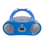 HamiltonBuhl HECWNCCD3856SV Basic Cassette/CD/AM-FM Listening Center 6 Stations (Pack of 1)
